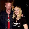 Madonna and Guy Ritchie switch promo shirts at the Music Launch Party
