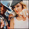 Madonna and Missy Elliott in a commercial for GAP