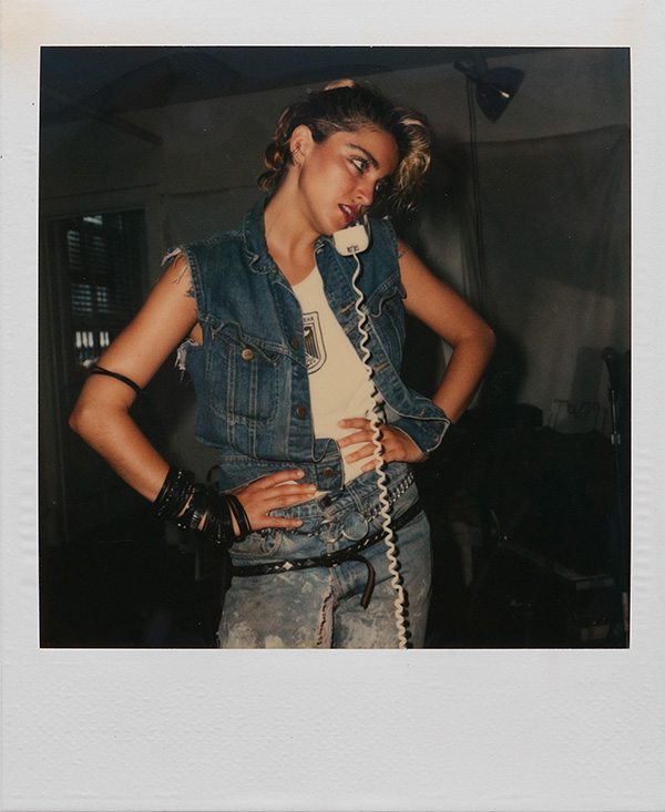 Madonna photographed by Richard Corman in 1983