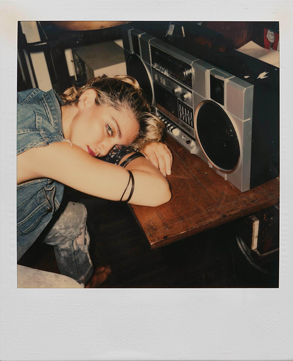 Madonna photographed by Richard Corman in 1983