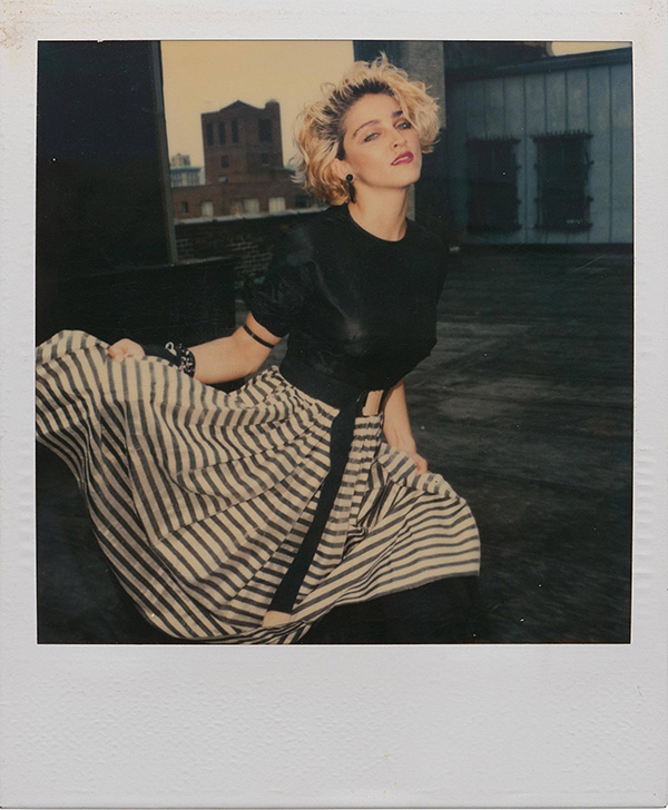 Madonna photographed by Richard Corman in 1983