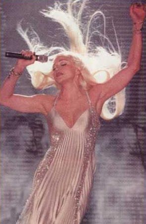 In 1995, Madonna performed Bedtime Story at the Brit Awards
