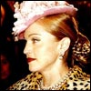 Madonna at the Evita premiere in Madrid