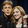 Madonna and Paul McCartney at the MTV VMA