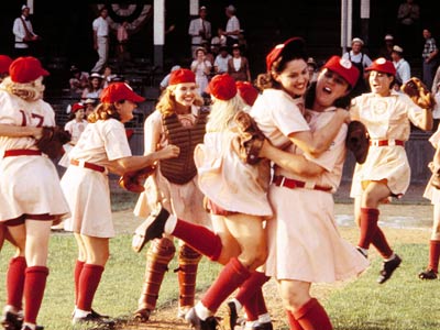 A League Of Their Own - Madonna & Tom Hanks in movie by Penny Marshall