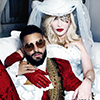 Madonna and Maluma in a press shot for the single 'Medellin'