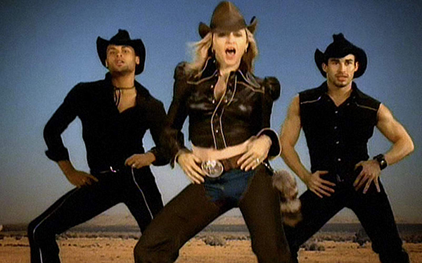Don't Tell Me: Actually, Madonna was the first to subvert country music style