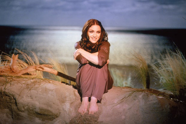 Madonna in the video for The Power Of Good-Bye