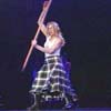 Madonna during rehearsals - click to enlarge