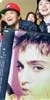 Japanese fans welcome Madonna - click to enlarge