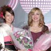 Madonna at a press conference in Tokyo - click to enlarge