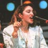 Madonna performs at Live Aid in 1985
