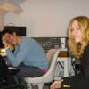 Madonna and Stuart at his studio - click to enlarge