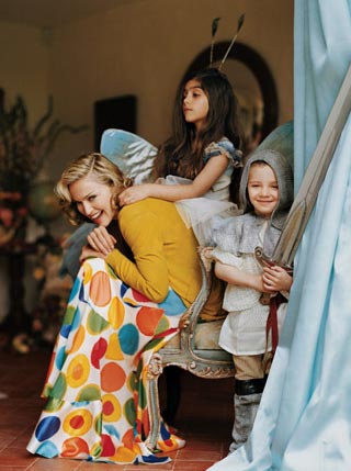 Madonna with Lola & Rocco