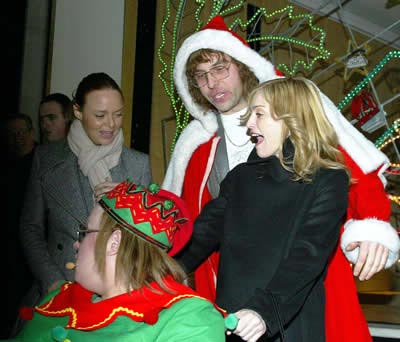 Madonna and Stella light up the xmas lights in London