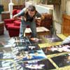 Preparing the exhibition