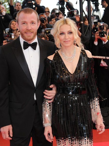 Madonna and Guy Ritchie at the Cannes Film Festival 2008