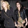 Madonna and Lourdes at the second annual Bent On Learning benefit