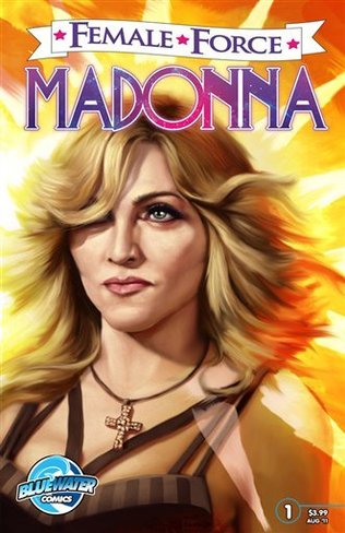 Madonna on the cover of her own comic book