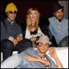 Madonna and her choreographers at the Smirnoff Nightlife Exchange Project
