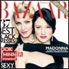 Madonna and Andrea Riseborough in a photoshoot for Harper's Bazaar