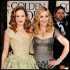 Madonna at the Golden Globe Awards 2012