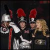 Madonna performing at the Super Bowl