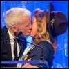 Madonna presents a GLAAD Award to Anderson Cooper