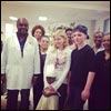 Madonna and Rocco in Haiti