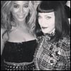 Madonna and Beyonce at the MET Gala earlier this year