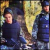 Rocco posted a picture of his mother and him playing paintball on his birthday