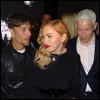 Madonna, Steven Klein and Anderson Cooper at the Secret Project Revolution premiere in NYC