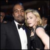 Madonna and Kanye at the Black Ball in 2014