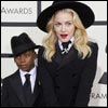 Madonna and David on the red carpet of the Grammy Awards 2014