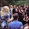 Madonna at Lourdes' graduation party