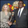 Madonna meets the president of Malawi Peter Mutharika