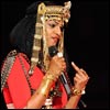 M.I.A. performing at the Super Bowl