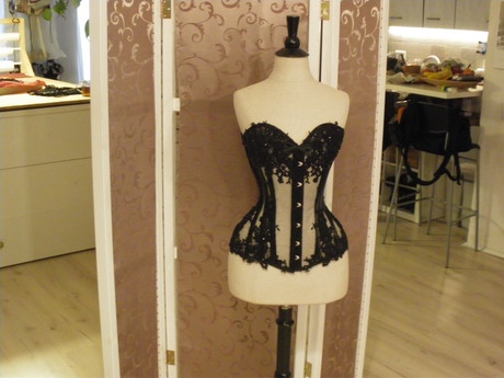 German designer hired to design Living For Love corset