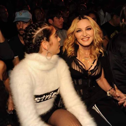 Madonna and Lola attended Alexander Wang's fashion show