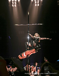 Photo by Josh Brandão, as part of the official press kit for the Rebel Heart Tour release
