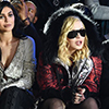 Madonna was flanked by Kylie Jenner and Tyga