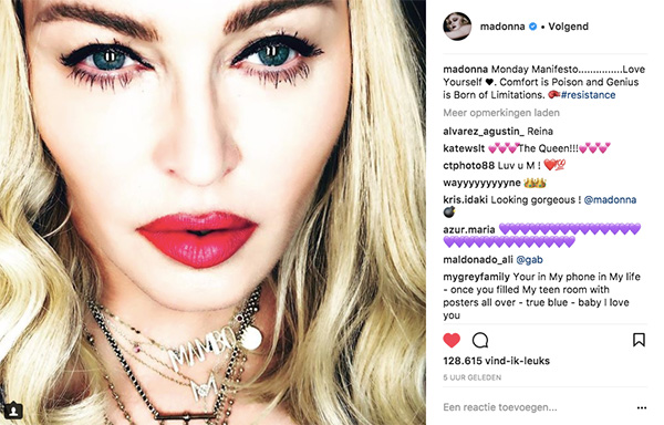 Madonna films another MDNA Skin ad