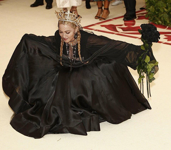 Madonna channels an 'Immaculate Goth Queen' at the 2018 Met Gala