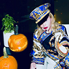 Madonna anticipating Halloween. Photo by Ricardo Gomes.