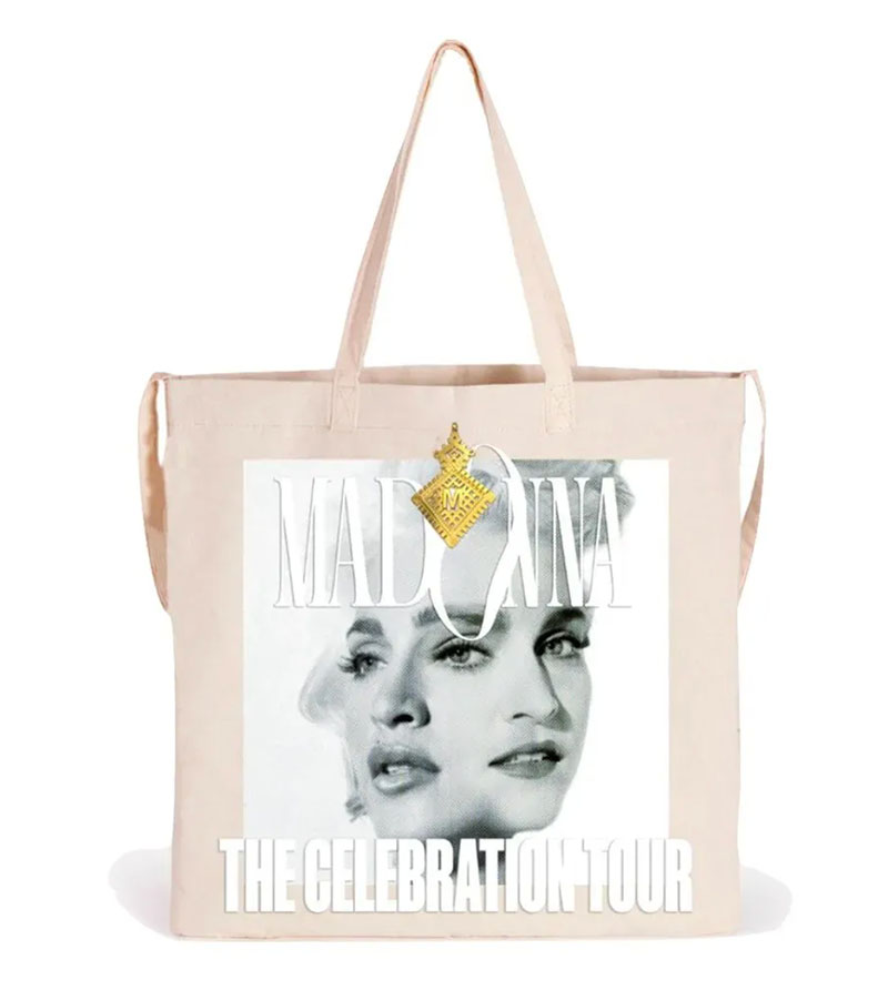 Tote bag from Celebration Tour merchandise