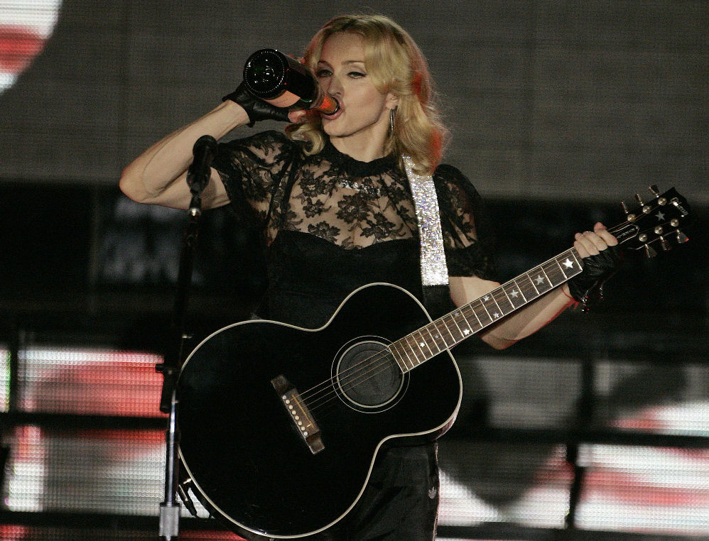 Madonna performs Miles Away @ Radio 1's Big Weekend, Mote Park