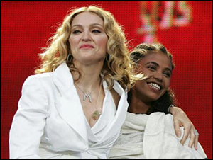 Madonna performs at Live Earth