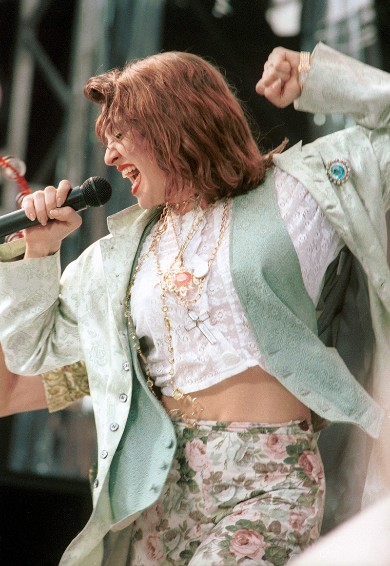 Live Aid - Madonna benefit concert Philadelphia Bob Geldof poverty