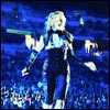 Madonna: Lost in a dream on. Stage in TaipeiðŸ’™ðŸ’™ ! All the world loves a clown. Take A Bow! â�¤ï¸�#rebelheartour