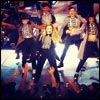 Madonna: Prada Hooked us Up! Thank you Prada and Miu-Miu! â�¤ï¸�#rebelhearttour